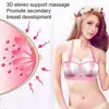 Experience the convenience of the lightweight and trendy stretchable electric breast enlargement massager, specially made for women