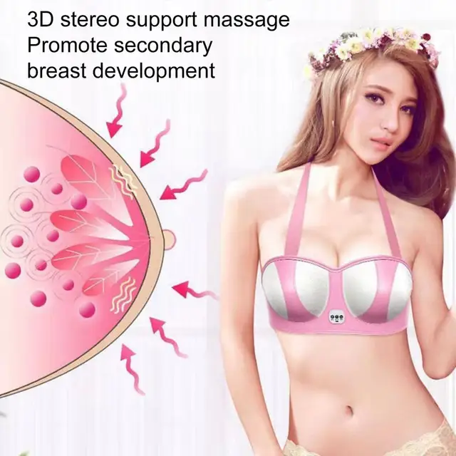 Experience the convenience of the lightweight and trendy stretchable electric breast enlargement massager, specially made for women
