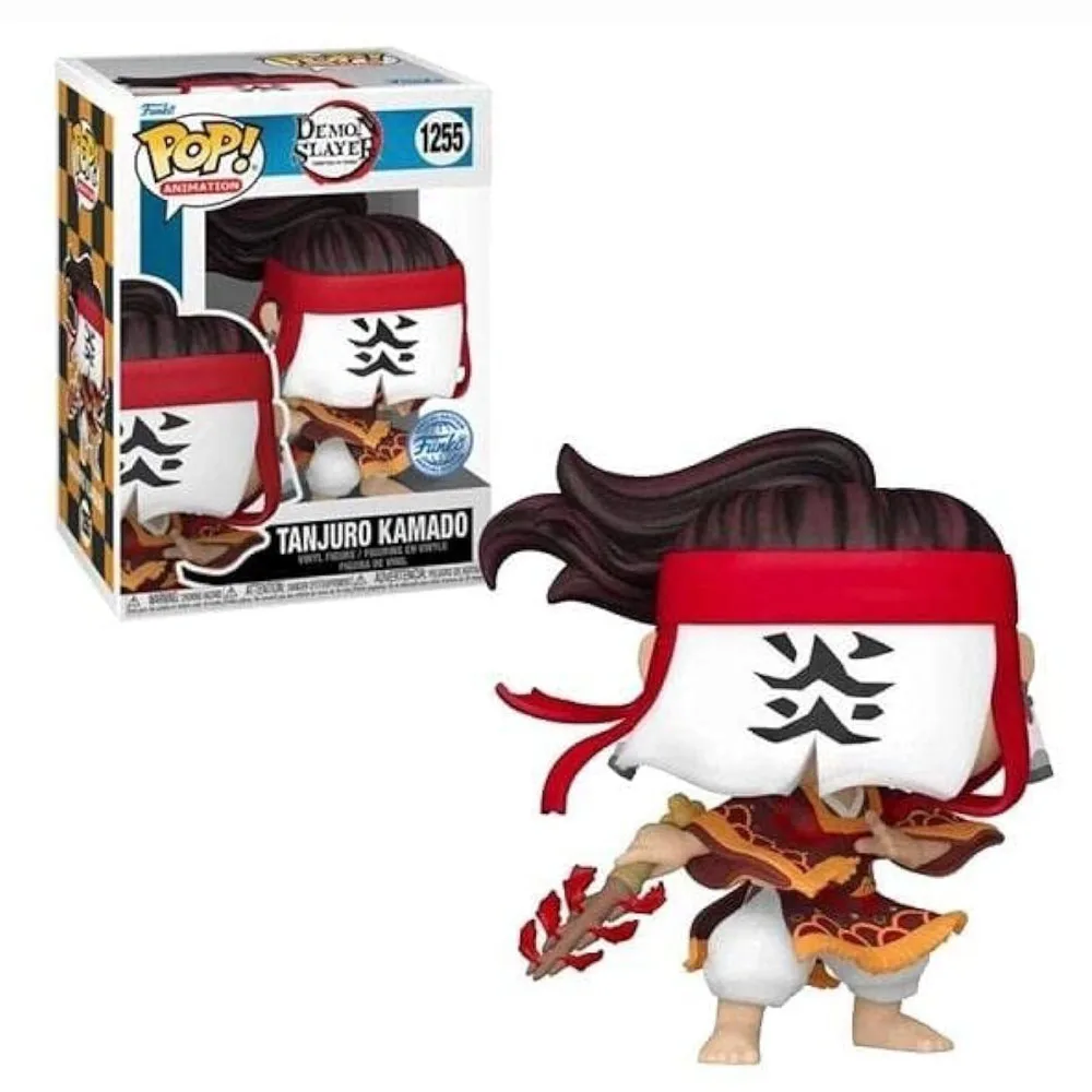 thumbnail image 5 of Funko Pop Demon Slayer Sanemi Shinazugawa 1253 Tanjuro Kamado Mitsuri Kanroji Rui figuras de acción de vinilo muñecos juguetes regalo para niños, 5 of 5