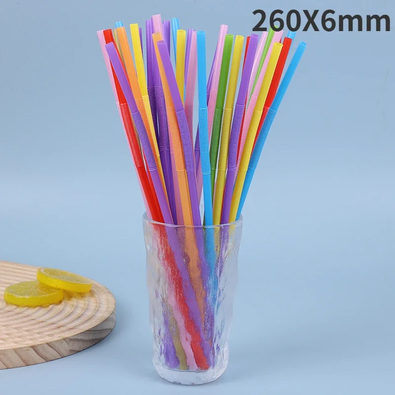 100pcs Big Milkshake Straws Bubble Boba Milk Tea Plastic Thick Straws  Smoothie Cold Drinking Drinkware Bar Accessories - AliExpress