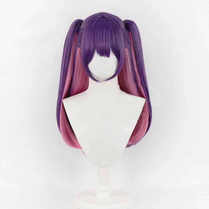 Anime 2.5 Dimensional Seduction Lilysa Amano Mikari Tachibana Cosplay Wig Adult Women Long Straight Ponytail Wig Halloween Prop