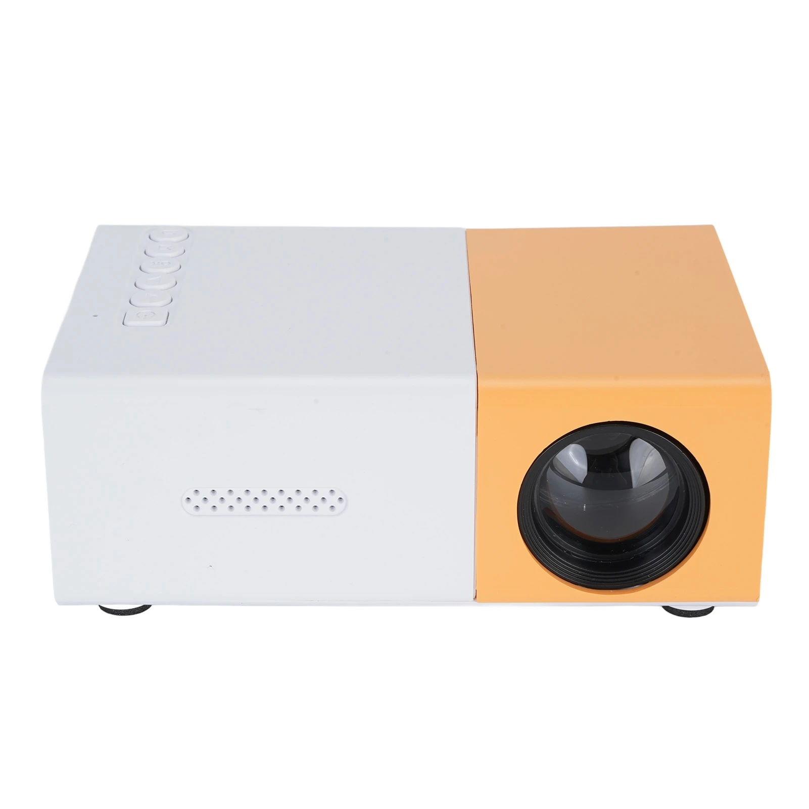 Portable Projector 1080P 100ANSI 1000LM Brightness Manual Focus 100in Screen Support LED Home Theater Projector Movie Projector