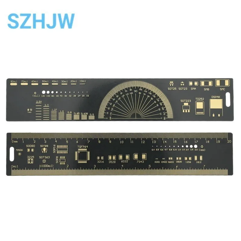 Multi-Functional PCB Ruler & Electronic Measurement Tool