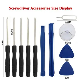 5/6/8/9/10 pezzi telefoni cellulari schermo di apertura kit di strumenti di riparazione leva strumenti professionali per cacciavite per telefono cellulare per computer
