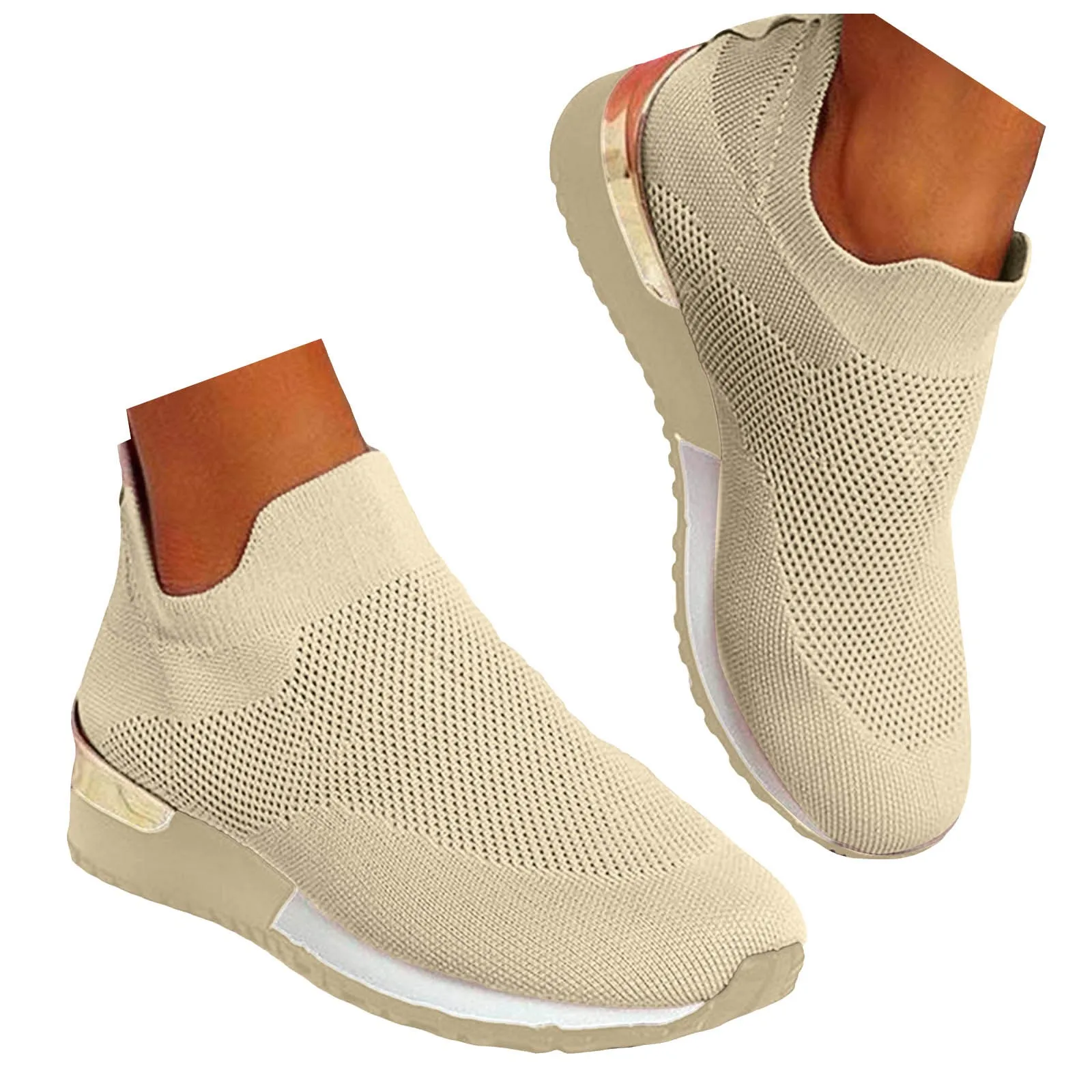 Color Matching Breathable Vulcanized Sneakers