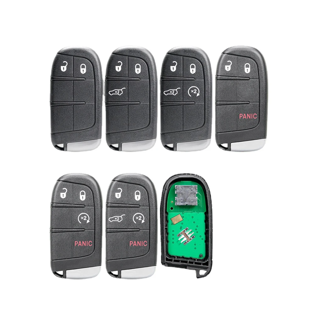 

Умный дистанционный ключ, 433 МГц, 4 а, для Jeep Renegade 2015-2020, для Jeep Compass 2017-2021 2B/3B/4B/5 кнопочный дистанционный ключ