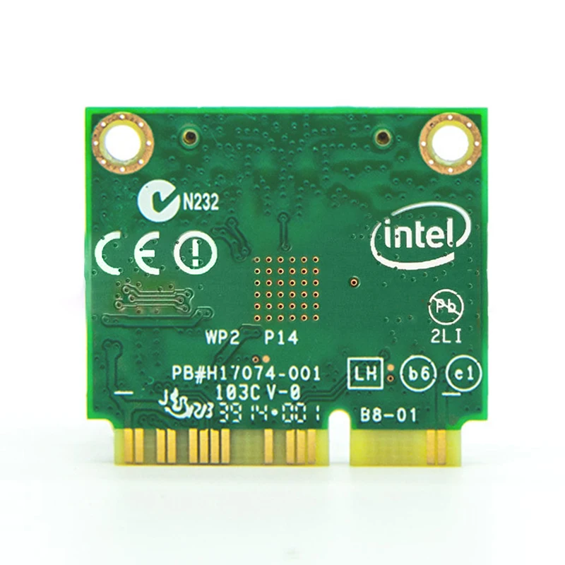 1개 미니 PCI-E 7260HMW 무선 네트워크 카드 - AC 듀얼 밴드 2.4G/5Ghz 블루투스 4.0 802.11a/b/g/n