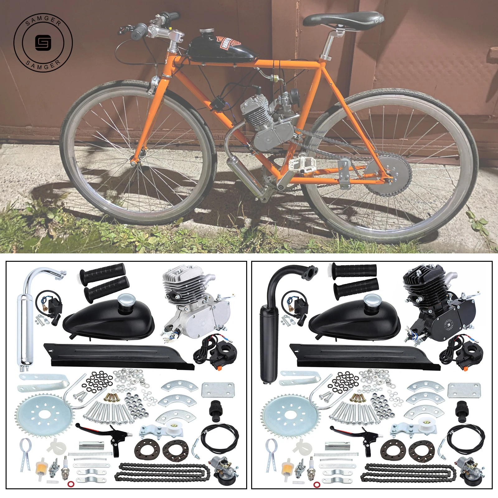 Mountain Bike Stroke Bike Engine Mountain Bike Conversion Kit