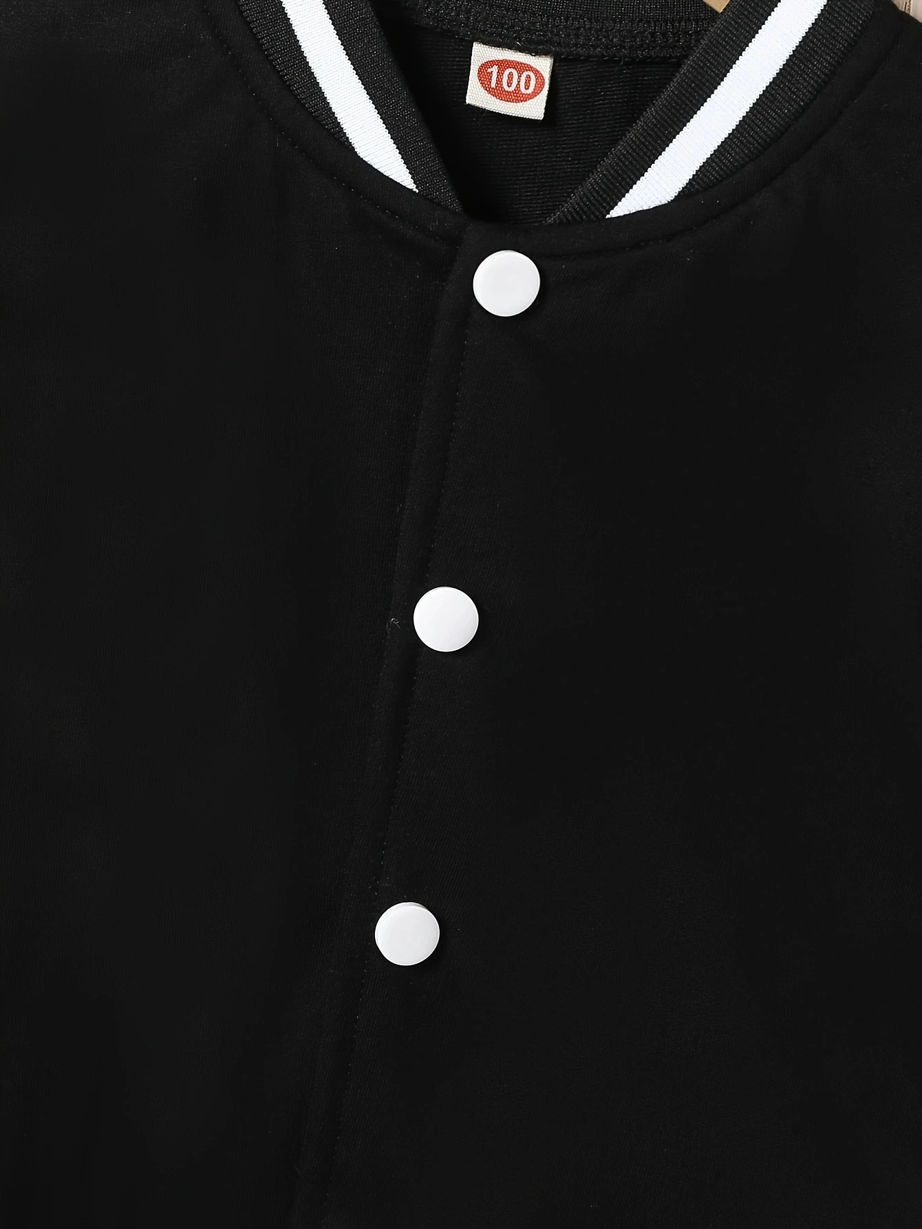 Boys long sleeved baseball jersey hoodie, spring and autumn Halloween clothing