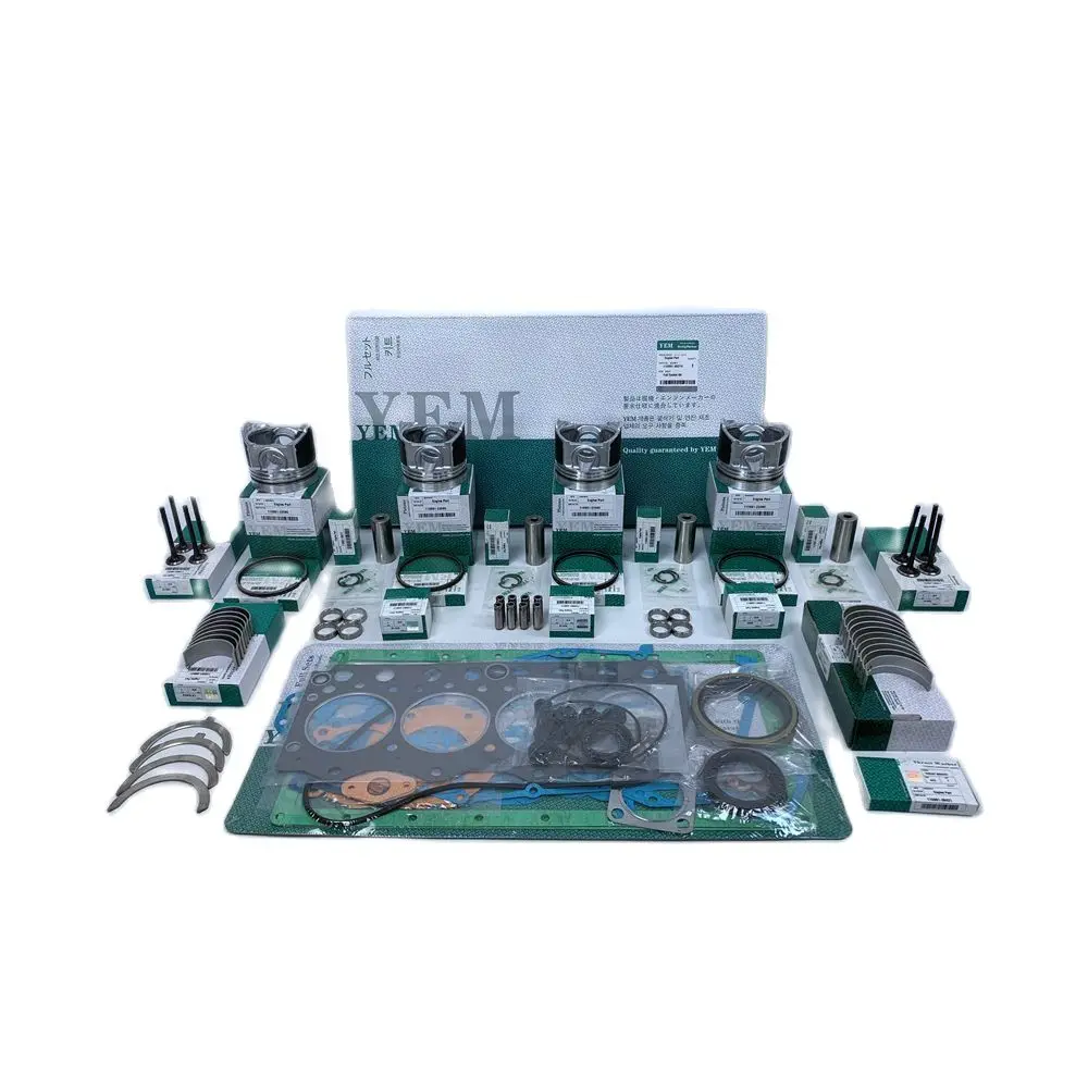 

New 1004A Engine Rebuild Kit With Piston Ring Bearing Valves Cylinder Gaskets For Perkins Machinery Engine.