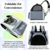 Cat Backpack, Pet Backpack Carrier for Small Dogs and Small to Medium Cats, Travel Pet Carrier with Soft Padded, Reinforc 2