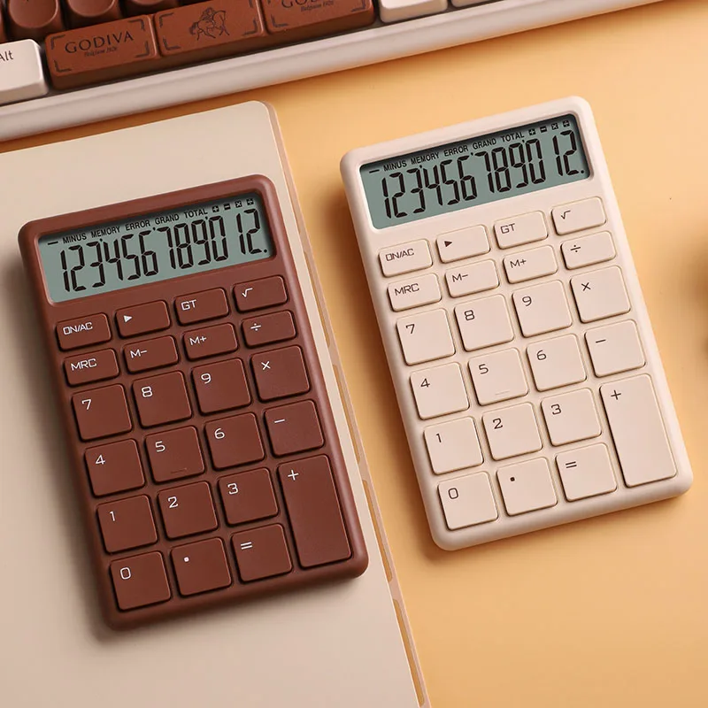 

2023 New Arrivals Simple Financial Accounting Student Portable Calculator Small Multifunctional Office School Desktop Stationery