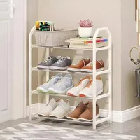 4 Floor Assembly Creative Home Shoe Rack Living Room Dormitory Door Storage Shoe Cabinet Components Household Supplies 3