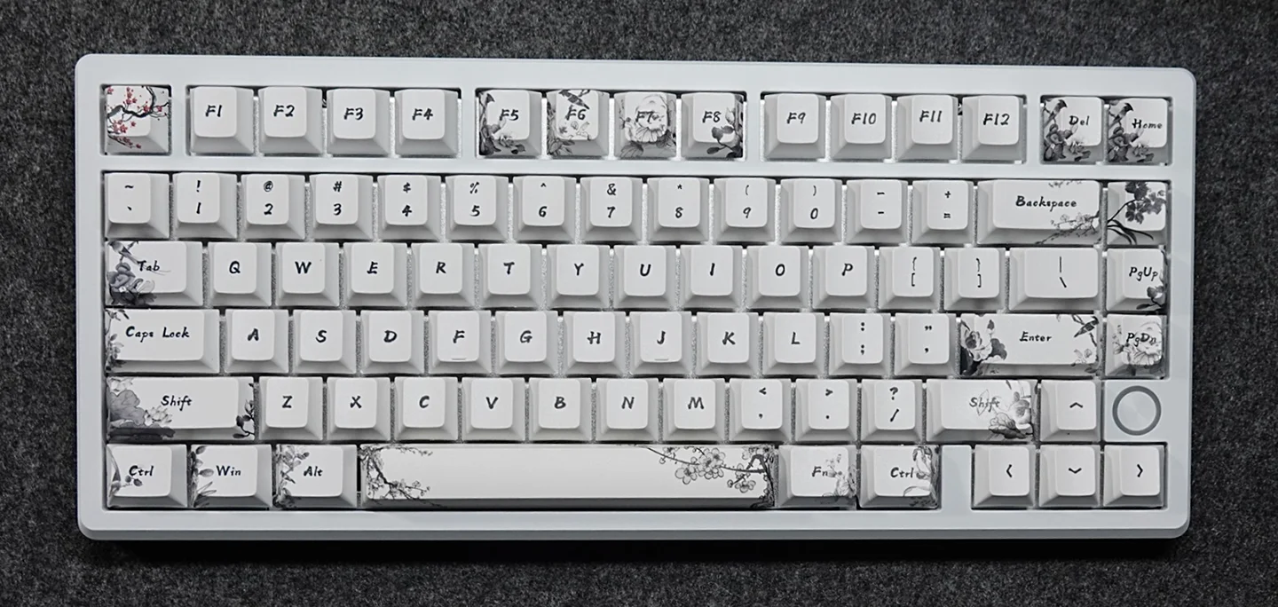 キーボード everglide SU75 white Amazon.co.jp: EverGlide Su75 ホワイト ラピッドトリガー
