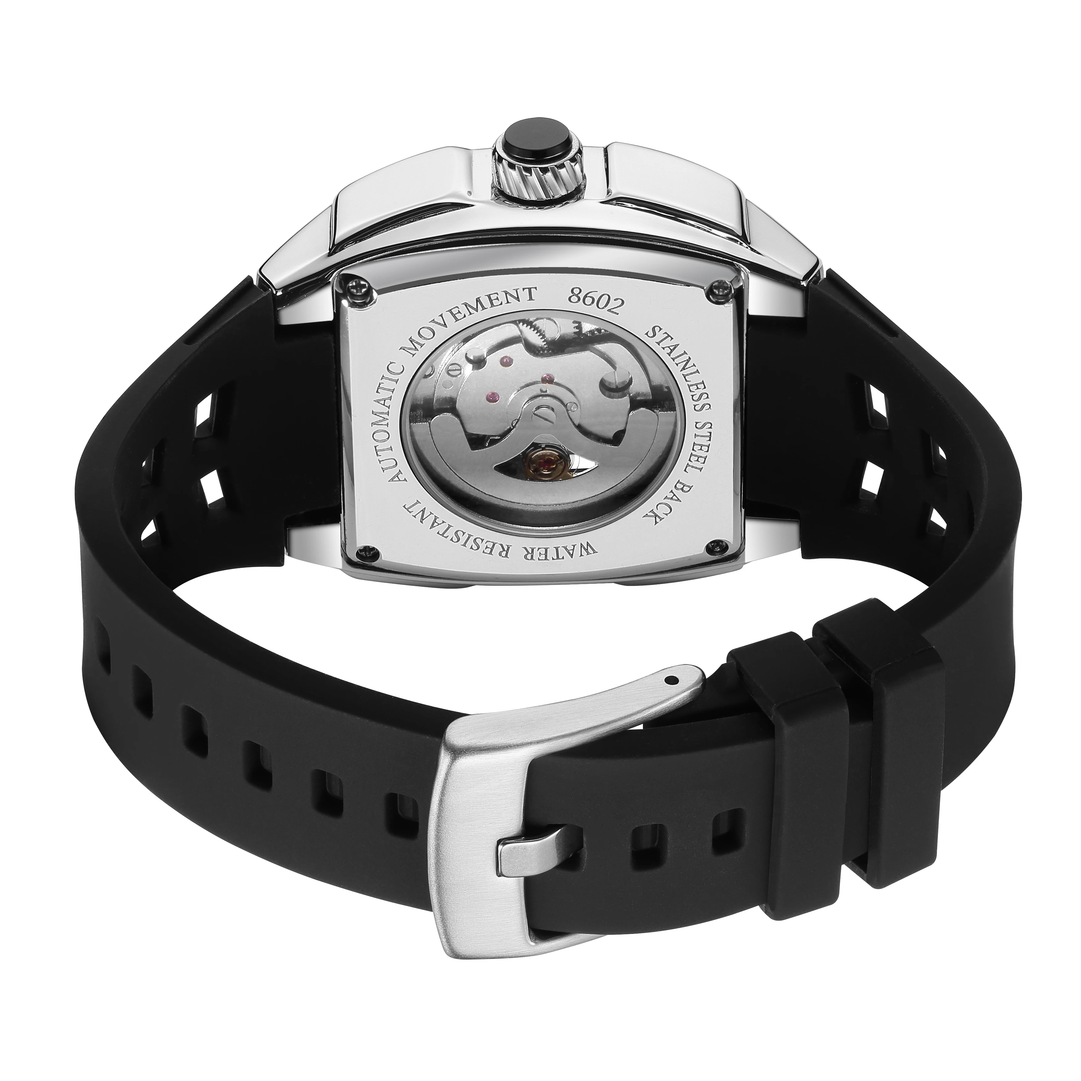 MEGIR Men's Mechanical Watch Luxury Automatic Movement Skeleton Wristwatch Luminous Hands mechanical watch