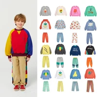 Kids Sweatshirt 25 Spring New Kids Sweatshirt Athletic Pants Set Boys Casual Sweatshirt Long Sleeve T-Shirt Girls Pants【In Stock 1