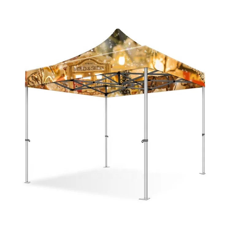 

10X10 Custom Steel Tent Advertising Pop Up Tents For Trade Show Display Events Outdoor promoted heavy duty 3x3 Design canopy