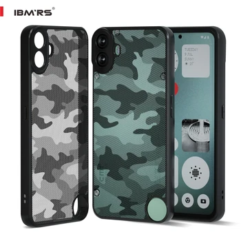 IBMRS for Nothing CMF Phone 1 Custodia Accessori con protezione per obiettivo fotocamera completa Durevole antiurto pratica copertura per cellulare mimetica