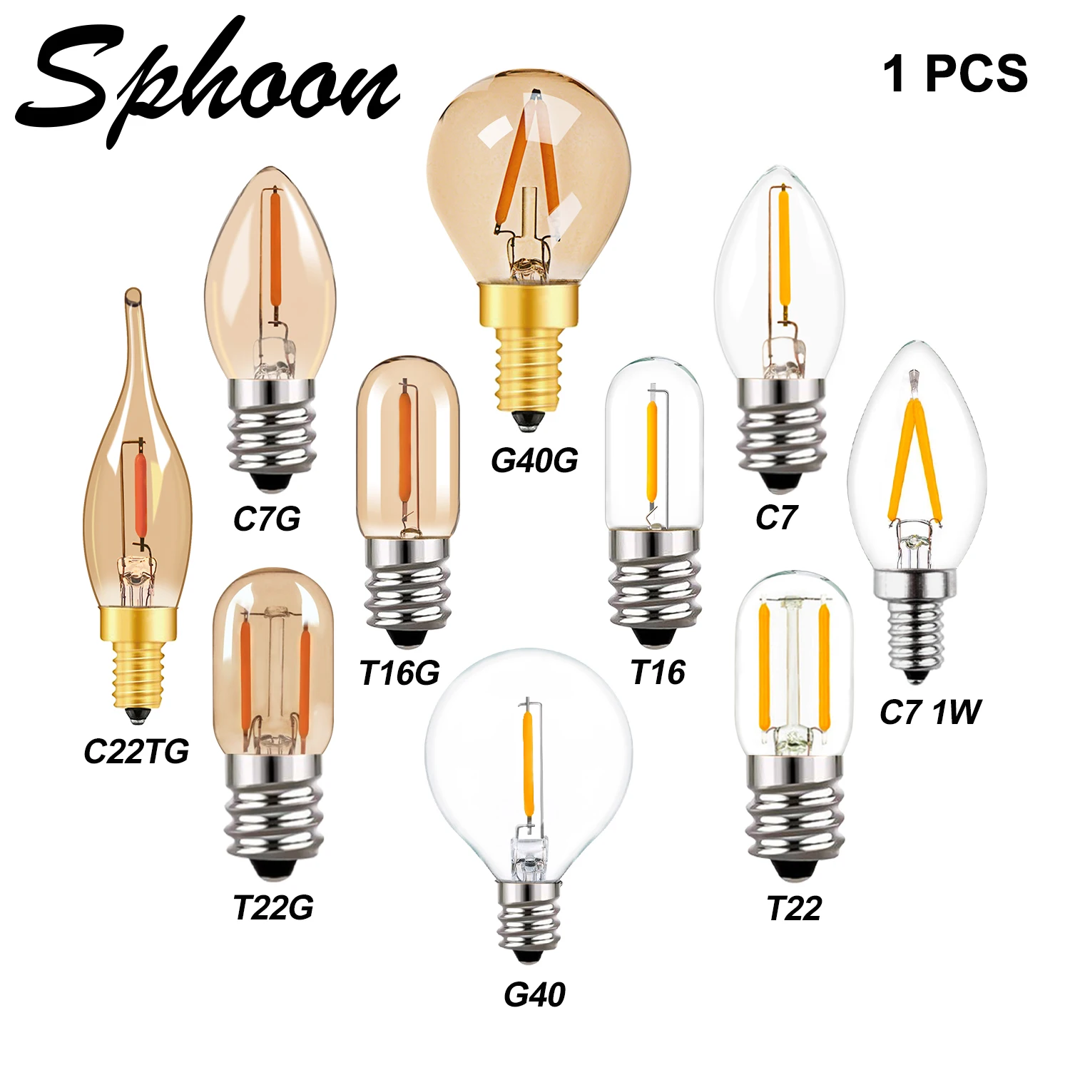 KYPSZQPSH 25 Pièces LED T16 0.6W Chaîne Ampoules De Remplacement