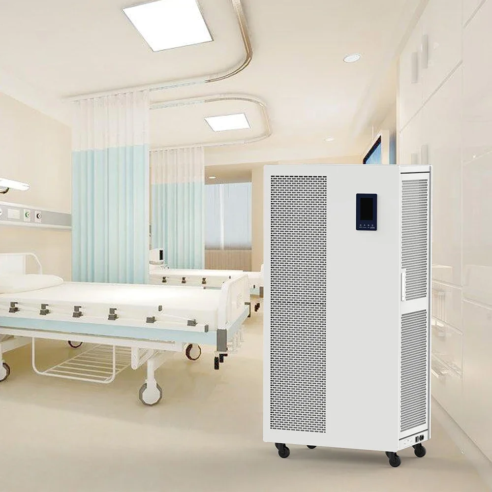 Commercial Large Air Purifier With HEPA Filter And UVC For Home Public Spaces Industrial Anion Products For Electrical Source