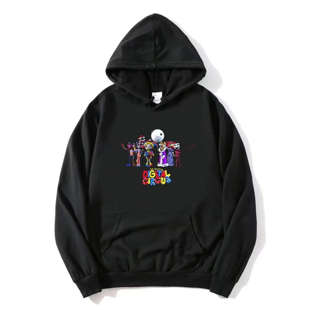 

The Amazing Digital Circus Merch Anime Hoodies Unisex Hooded Sweatshirt Casual Clothing