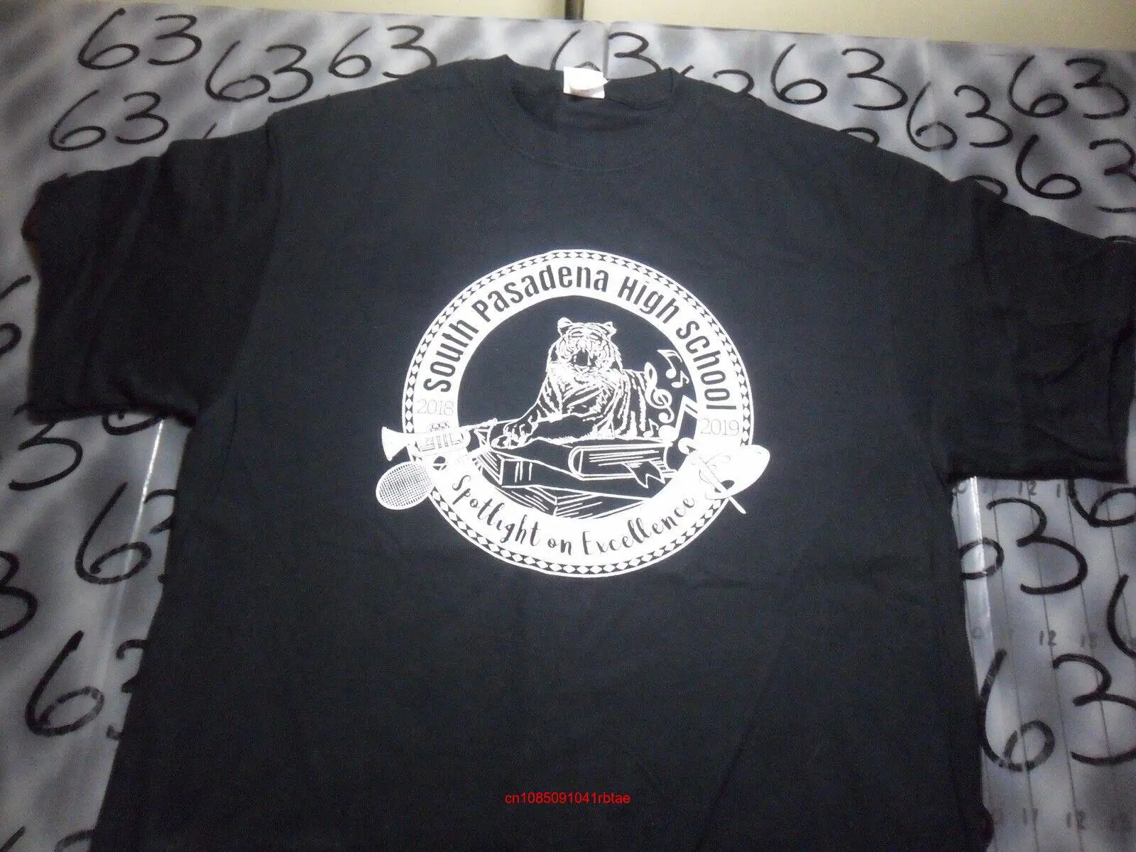 Большая футболка NWOT South Pasadena для старшей школы с длинным или коротким рукавом