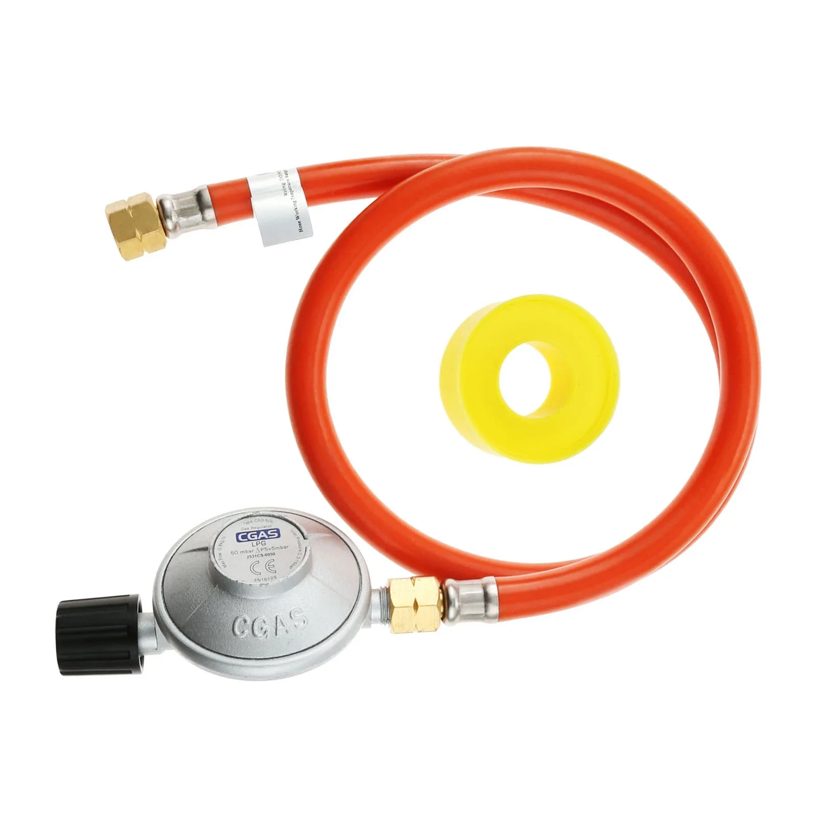 Adjustable Gas Pressure Regulator 50 mbar 31.5" Hose G1/4" Left Thread Butane/Propane Outdoor Camping Stove Grill BBQ bbq gas regulator