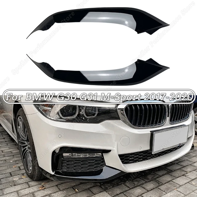 MP Style Front Bumper Lip Splitter Body Kit For BMW 5 Series G30 G31 M-Sport  525i 530i 2017-2020 Splitter Sport Exterior Tuning - AliExpress