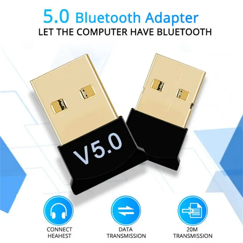 

Автомобильный USB Bluetooth 5,0 адаптер передатчик Bluetooth аудио приемник беспроводной USB адаптер расширения автомобильные электронные аксессуары