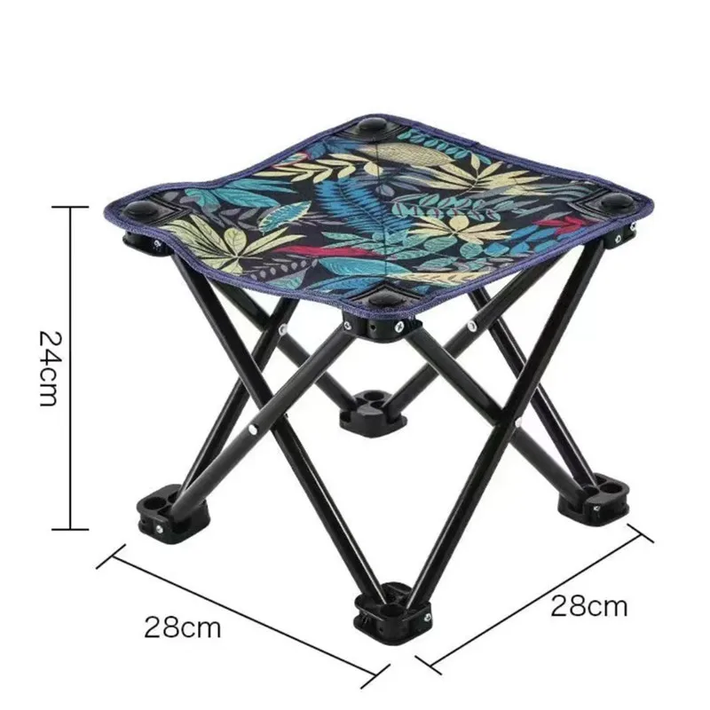 Description Picture 2 of itemCamping Small Fishing Chair Folding Fishing Chair Camping Stool MIni Ultralight Outdoor Portable Folding Stool with Carrying Bag