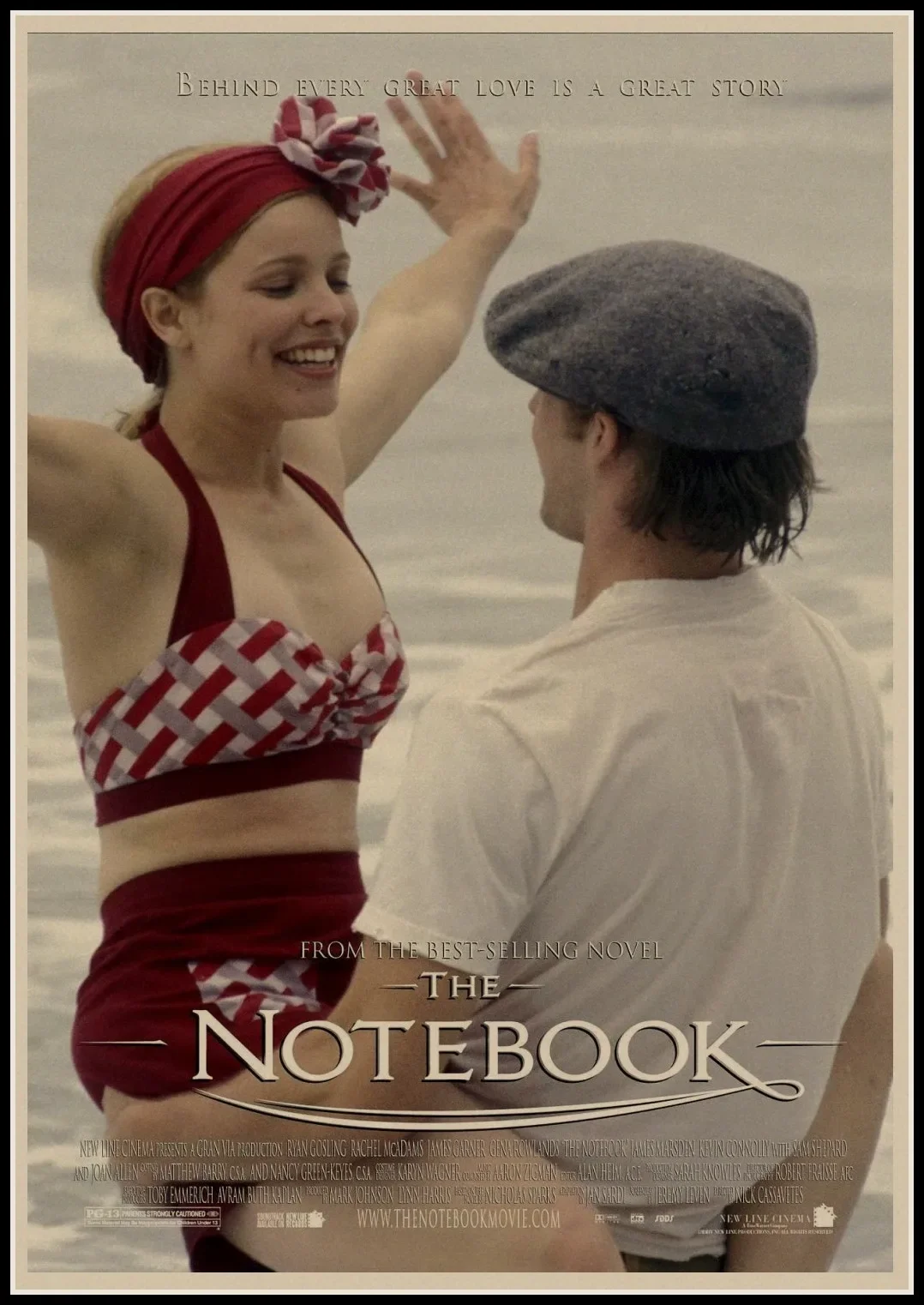 The Notebook Retro Poster Vintage Poster Wall Decor for Home Bar Cafe Personalised Room Decoration