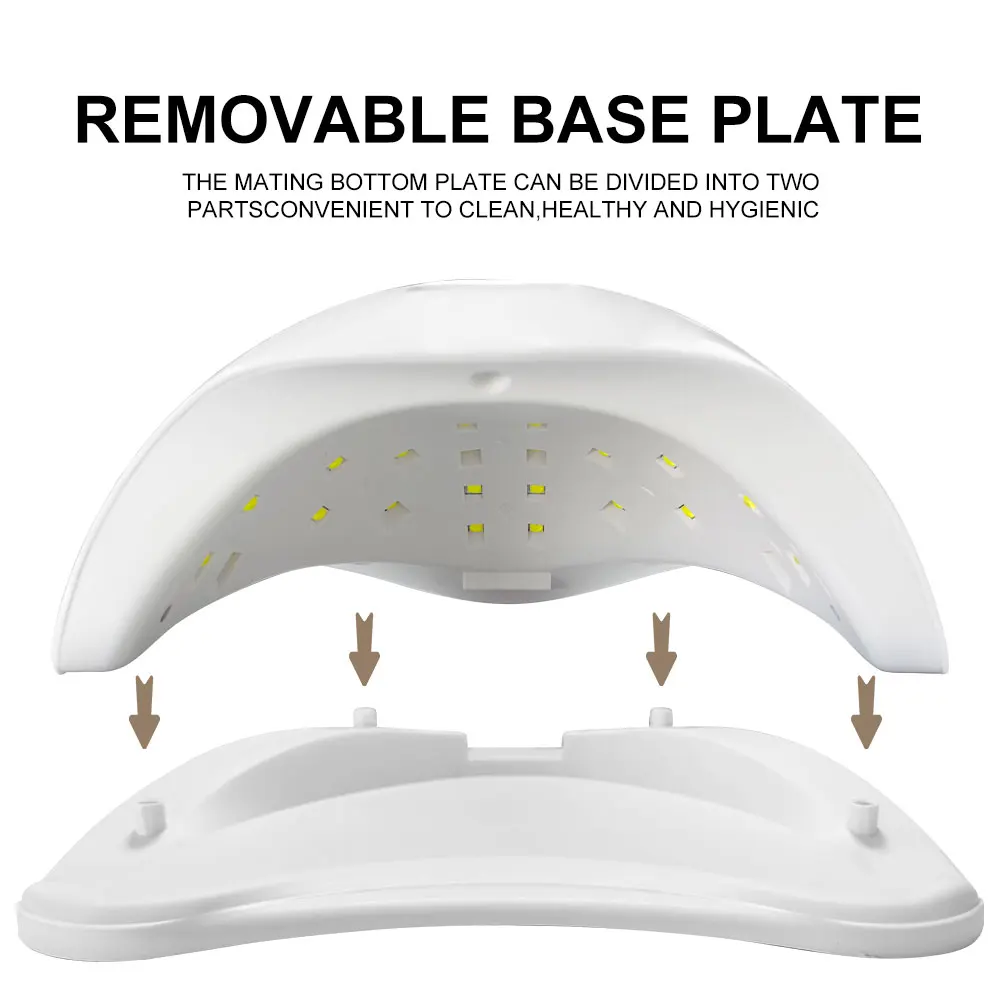 Nail Drying Lamp For Nails UV Light Gel Polish Manicure Cabin Led Lamps Nails Dryer Machine Professional Equipment 4