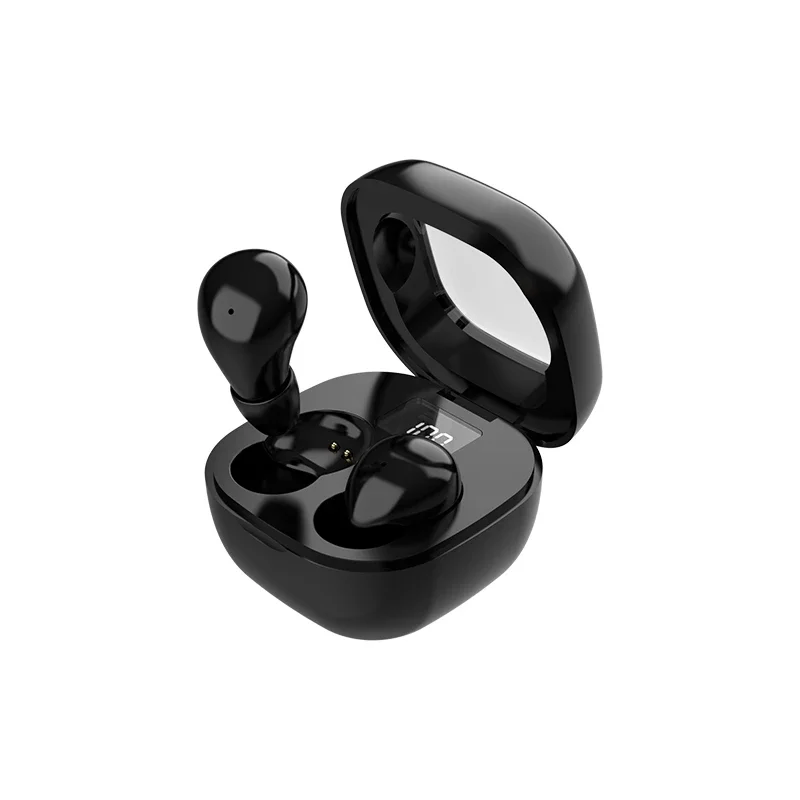 Compact Invisible Bluetooth 5.3 Earbuds - TWS Wireless In-Ear HIFI Stereo Noise-Cancelling Headphones
