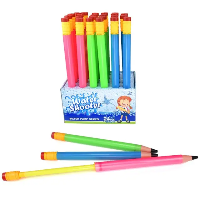 17" Jumbo Pencil Water Gun Water Soaker Water Shooter Pool Beach Pump Gun Toy Summer Outdoor Kids Toy 2