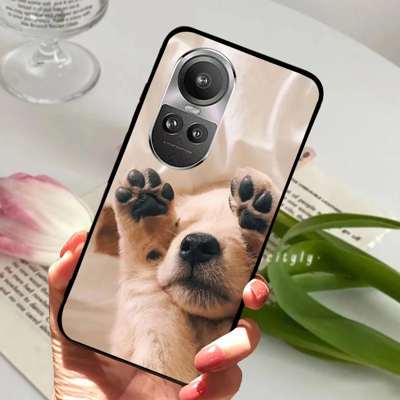 Shockproof Soft TPU Silicone Phone Cover with Cartoon Design