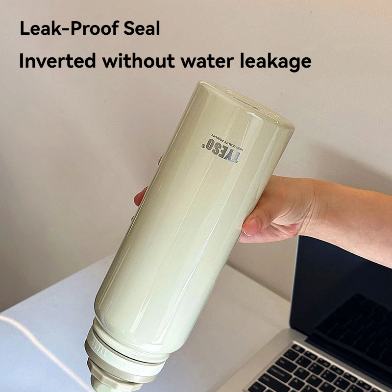 Tyeso High-Capacity Stainless Steel Insulated Travel Mug