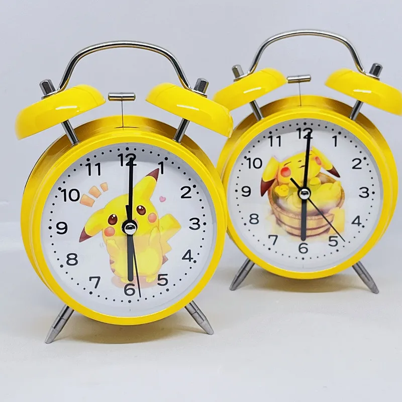 

Pokemon Pikachu can reach duck super silent small alarm clock ringing alarm clock student bedside ins clock