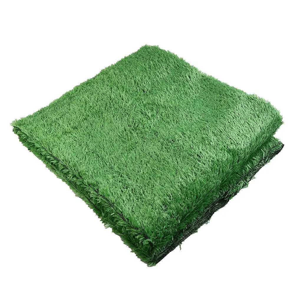 

200x200cm Artificial Grass Carpet Green Fake Synthetic Garden Landscape Lawn Mat Turf DIY Landscaping Gardening Decor Lawn