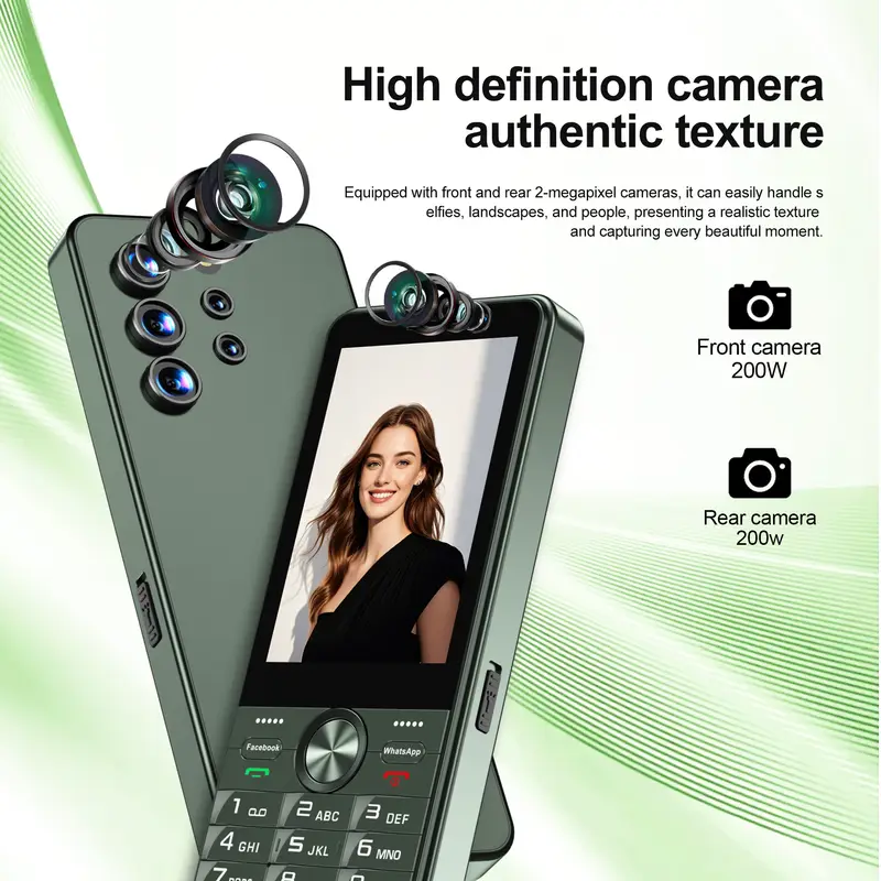 SERVO F25 PRO 4G LTE Smartphone 3.5" Touch Screen Camera 2+16GB Google Play  2500mAh Android 8.1 Button Smart Cellphone Dual SIM - Image 3