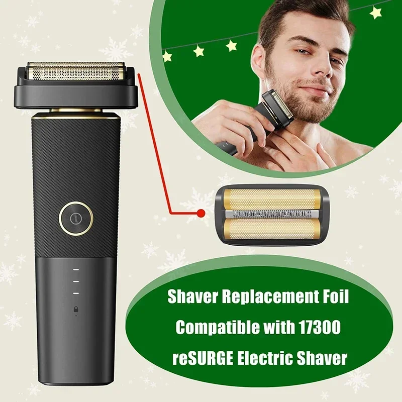 Shaver Replacement Foil Cutter Head Compatible Andis 17300 reSURGE Lithium Titanium Electric Shaver electric shaver head,electric shaver blades