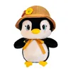 New Yellow, Green, Blue Cute Cartoon Penguin Plush Animal With Hat Children's Birthday Christmas Gift 6