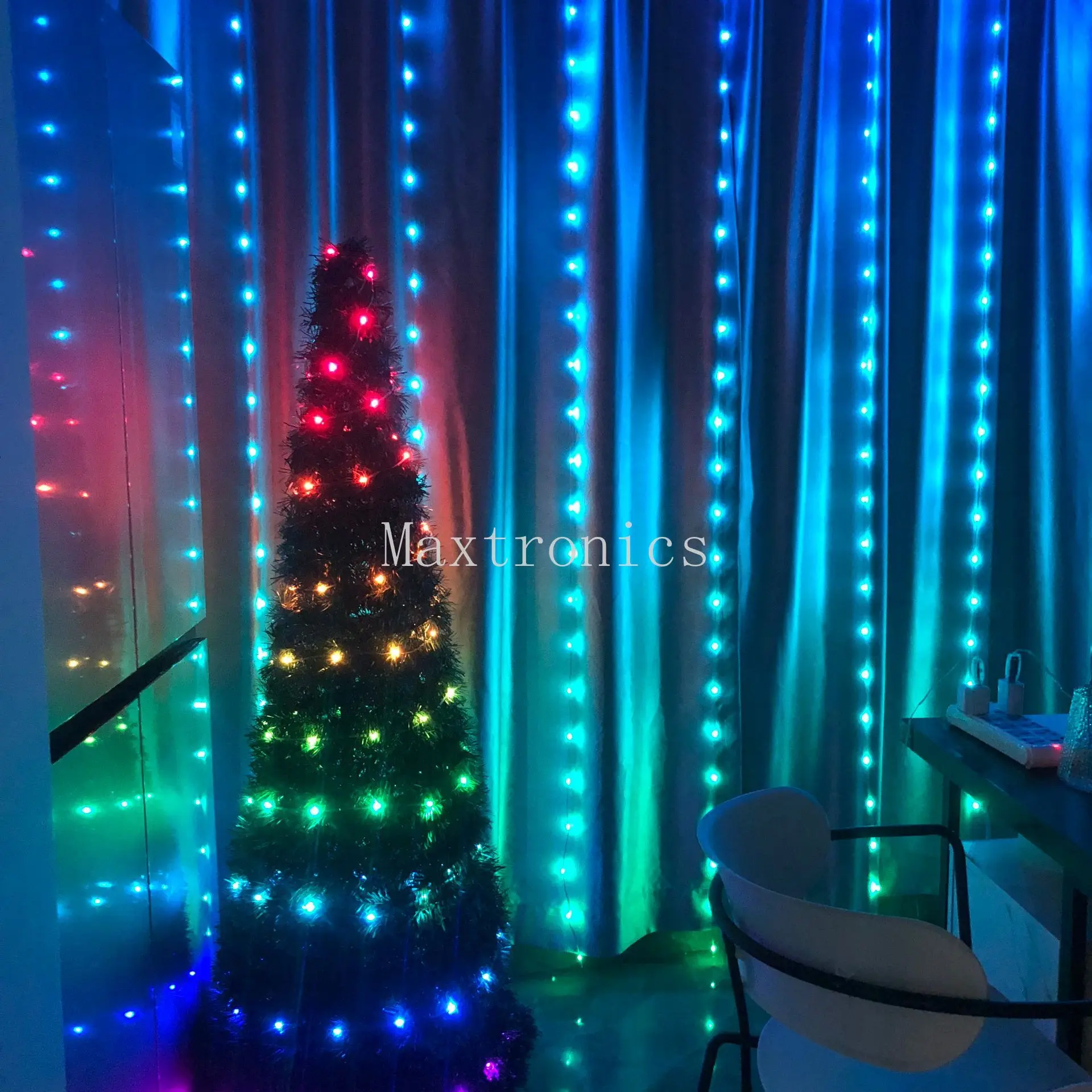 50pcs/lot DC5V WS2812 LED Ball Light String Programmable RGB 15mm Module Waterproof for Outdoor Billboard Payground Decor
