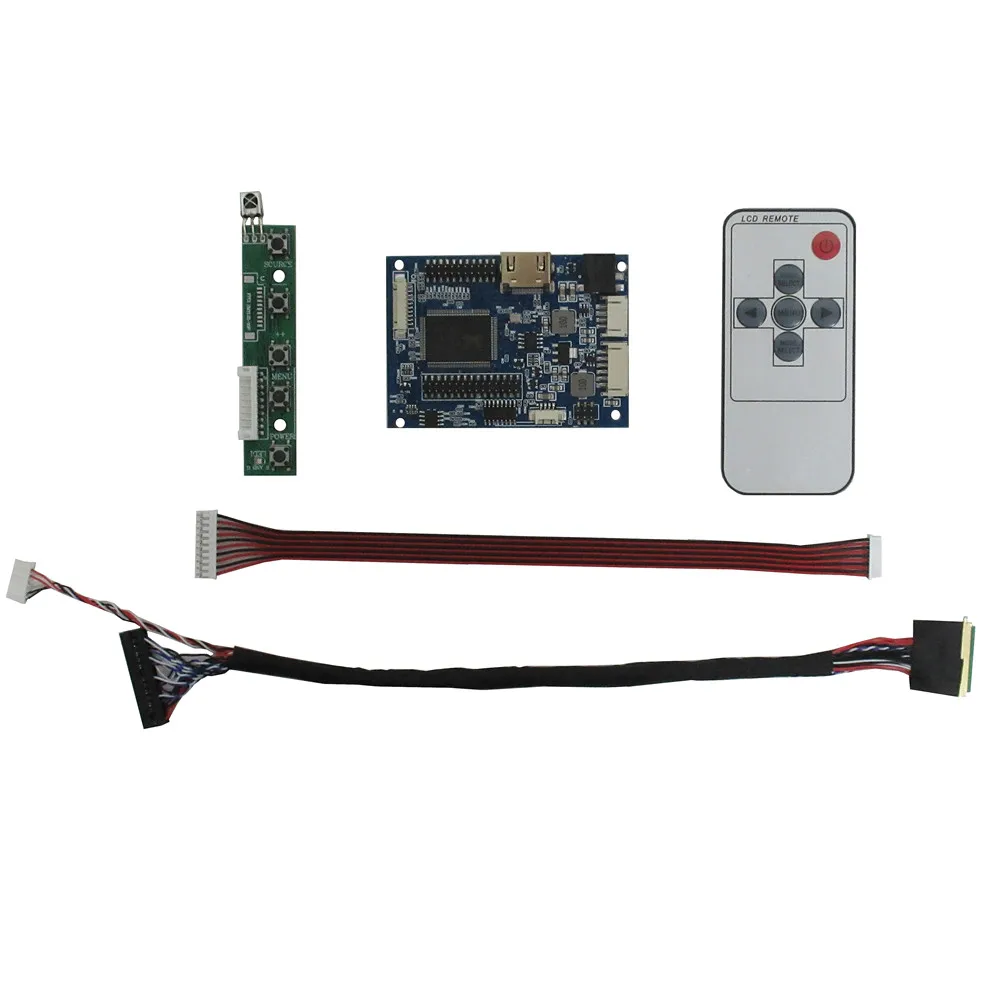 For 15.6 inches CLAA156WA11A CLAA156WB11A CLAA156WA15A LCD Screen Display Driver Control Board LVDS VGA HDMI-Compatible digital dvb 1 ccfl kit 30 pin lvds 1280 800 for bt154hg01 ht154wx1 m154nww1 tx39d30vc1gaa drive board av vga usb hdmi compatible