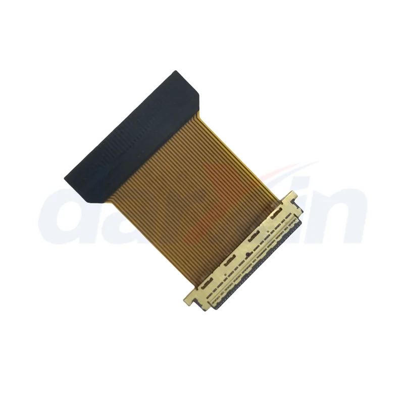 EDP screen cable 0.4 to 0.5mm spacing I-PEX 20523-040T 40pin yellow adapter FPC ribbon cable