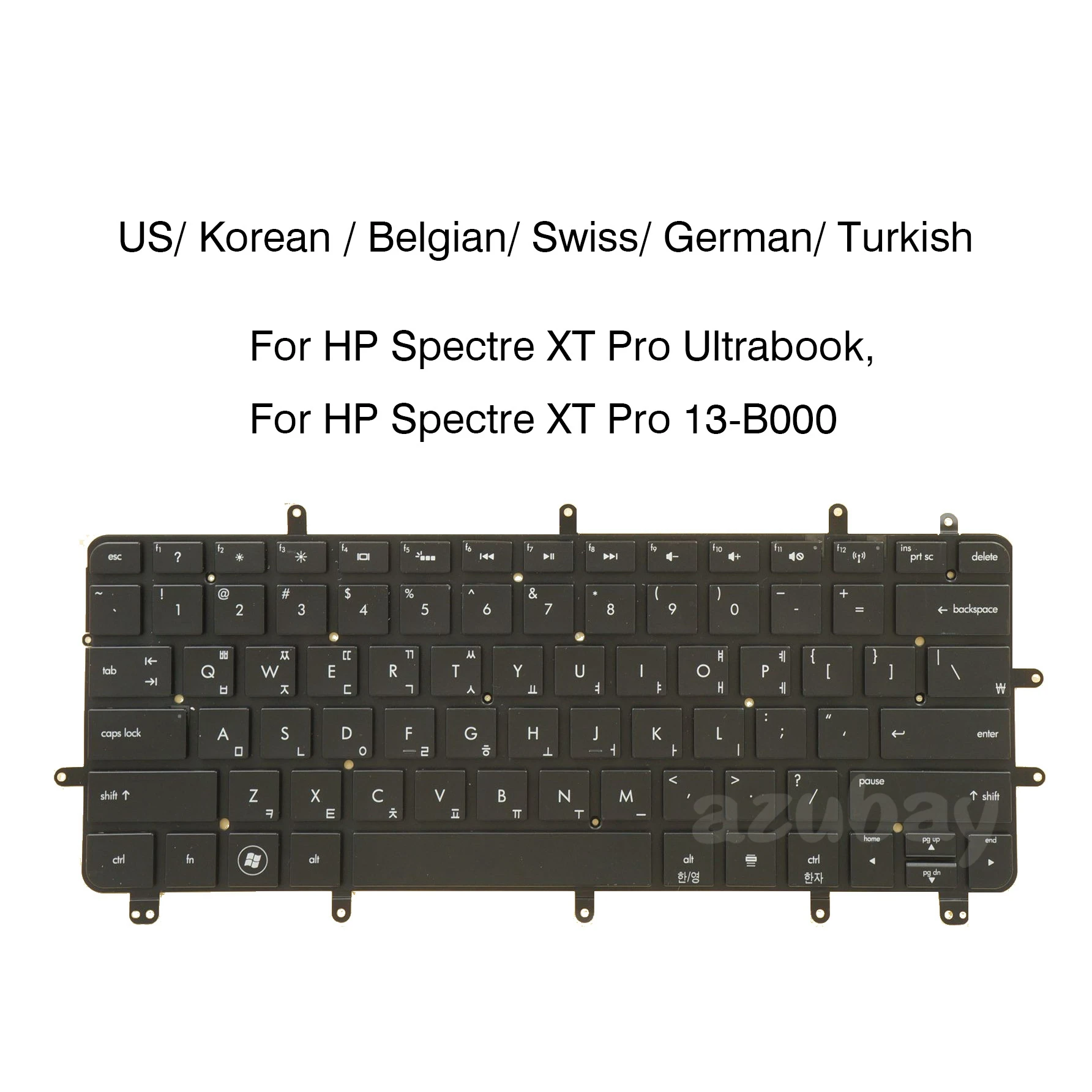 

Американская Корейская Бельгийская швейцарская немецкая клавиатура TR для HP Spectre XT Ultrabook 13-2000 13t-2000 13-2100 13t-2100 13-2200 13-2300 с подсветкой