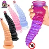 Abhoth Dildo  Octopus Foot Colored Tentacles Dildo Butt Plug Backyard Supplies Butt Plug Stimulation In-depth Sex Toys Anal Toys 1