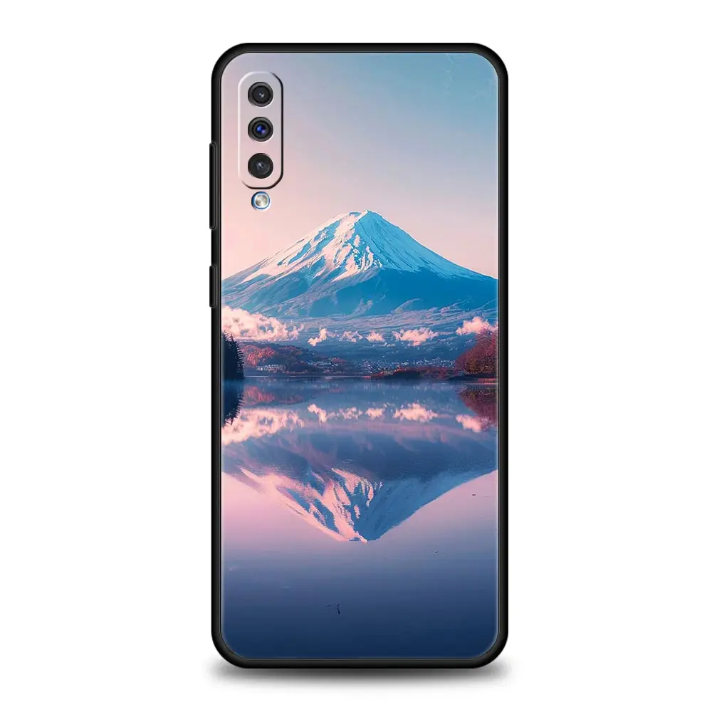 Japan Mount Fuji Cherry Blossom Phone Case Cover