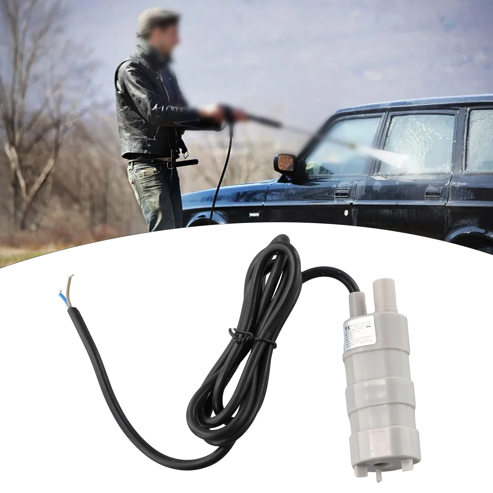1000L/H 5M Submersible Pump Camper DC 12V High Flow Whale Motorhome Pump Submersible Water Useful