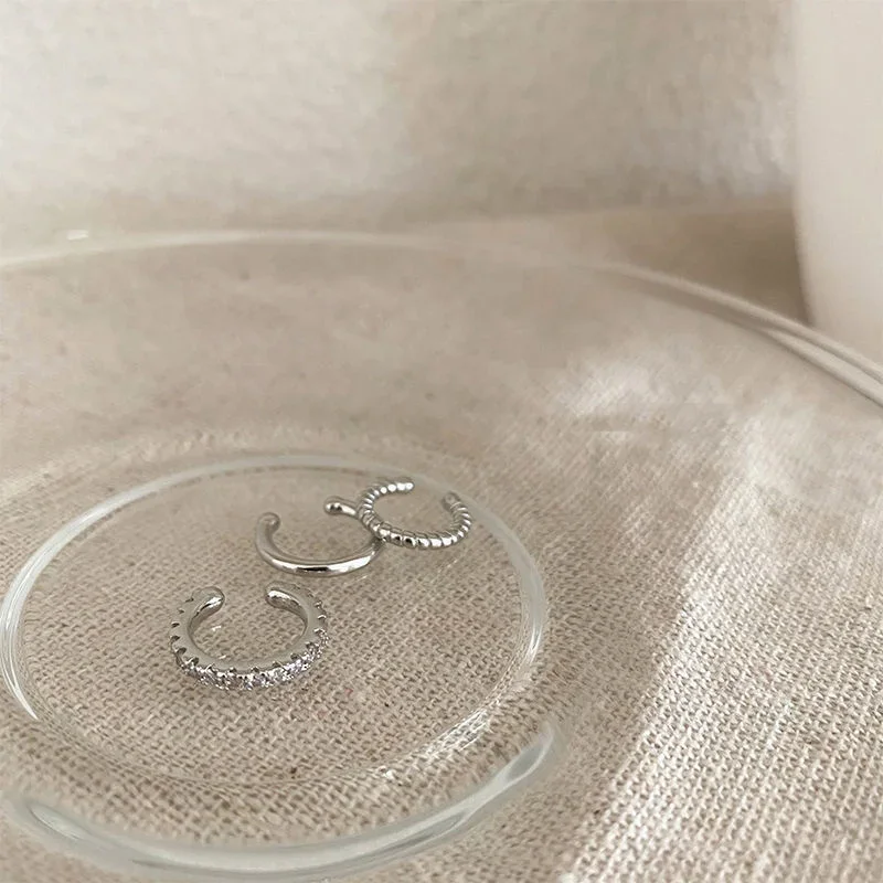 LATS Clips Earrings Unisex Minimalist