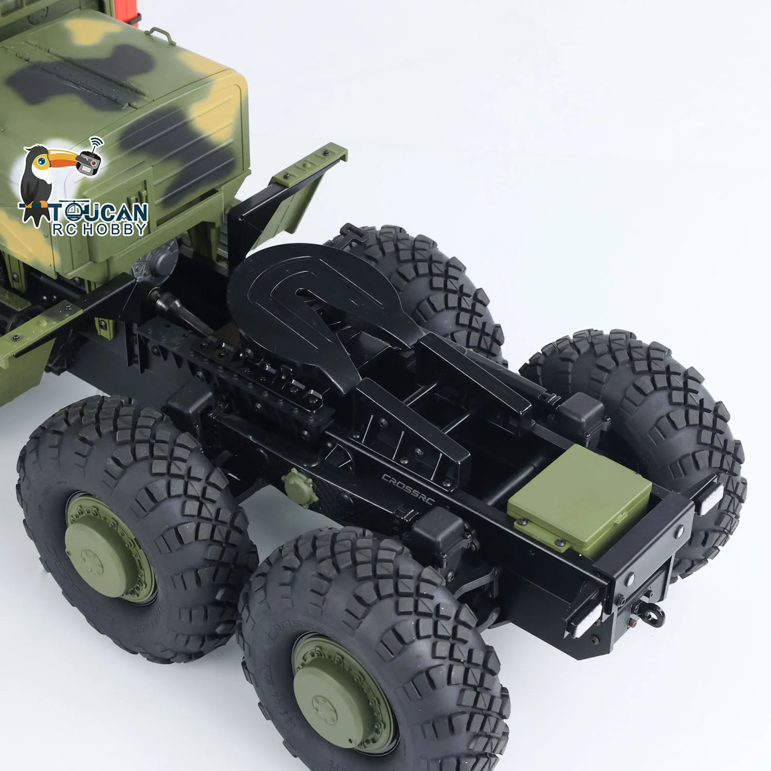1/12 Scale CROSSRC BC8A RC Car RTR 8*8 Off Road Truck ST8 Radio Control Military Vehicle Model with Light Sound Toys Toucanhobby 6